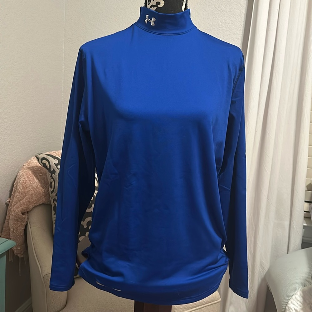 Women’s Under Armour Cold Gear Mock Turtleneck Fitted Top